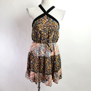 BCBG Generation flowers print dress